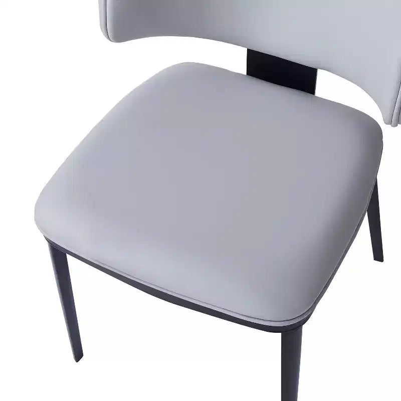 Christopher Knight Home Enoch Sedie da pranzo moderne imbottite in similpelle (set da 4)