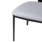 Christopher Knight Home Enoch Sedie da pranzo moderne imbottite in similpelle (set da 4)