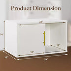 Organizer portaoggetti a cubo Heynemo con anta scorrevole, libreria impilabile, sistema modulare di cubby in legno