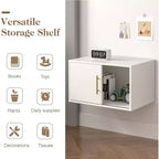 Organizer portaoggetti a cubo Heynemo con anta scorrevole, libreria impilabile, sistema modulare di cubby in legno