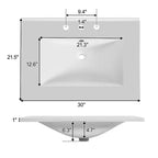 Tavolino rotondo con contenitore da 81 cm con ante scorrevoli, noce, acacia e MDF