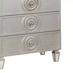 Cassettiera decorativa Varian da 31" con finitura argento e a specchio - Acme Furniture