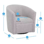 Poltrona girevole Comfort Pointe Lynton