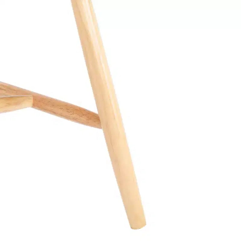 Sedie da pranzo con schienale a doppia croce, set da 2, impiallacciatura in legno nero, senza braccioli, 107 kg
