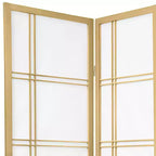 Paravento Shoji Double Cross alto 1,82 m - Edizione Speciale - (5 pannelli)