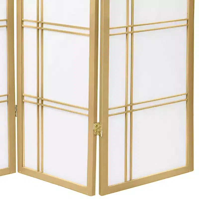 Paravento Shoji Double Cross alto 1,82 m - Edizione Speciale - (5 pannelli)