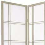Paravento Shoji Double Cross alto 1,82 m - Edizione Speciale - (5 pannelli)