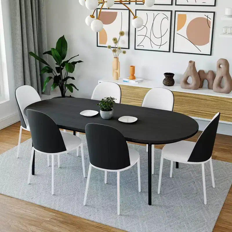 LeisureMod Tule Set di 2 sedie moderne da pranzo con seduta in pelle PU, velluto o camoscio e struttura in acciaio bianco - Cucina, sala da pranzo, casa, bar, posti a sedere