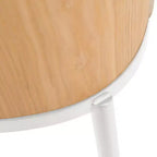 LeisureMod Tule Set di 2 sedie moderne da pranzo con seduta in pelle PU, velluto o camoscio e struttura in acciaio bianco - Cucina, sala da pranzo, casa, bar, posti a sedere