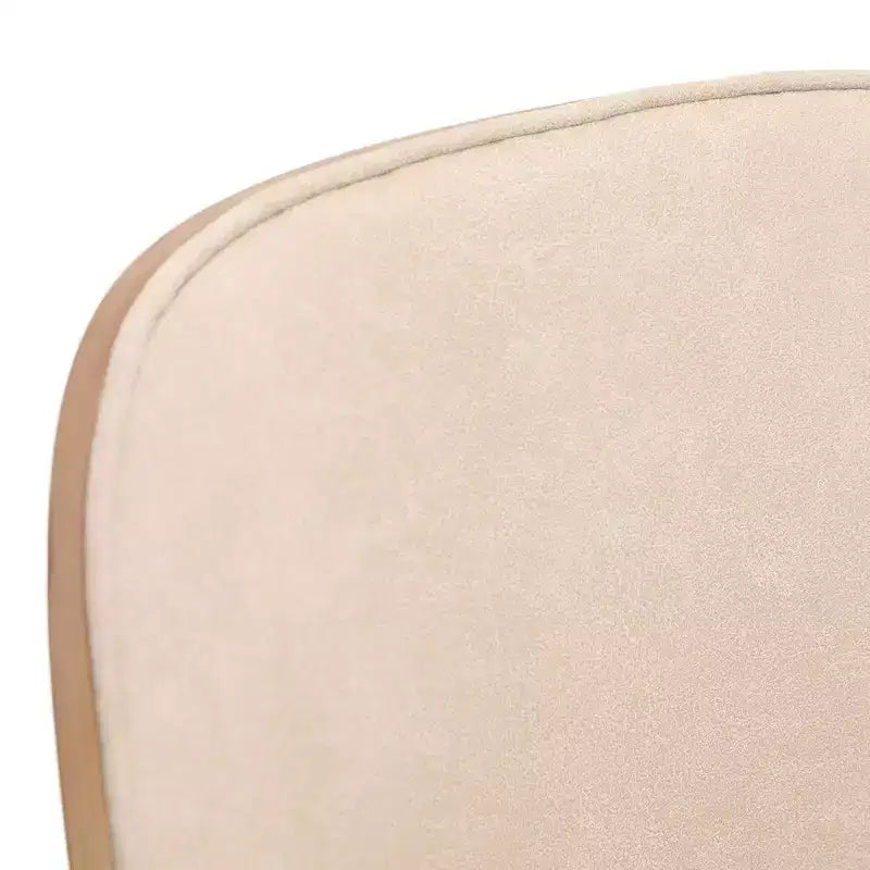 LeisureMod Tule Set di 2 sedie moderne da pranzo con seduta in pelle PU, velluto o camoscio e struttura in acciaio bianco - Cucina, sala da pranzo, casa, bar, posti a sedere