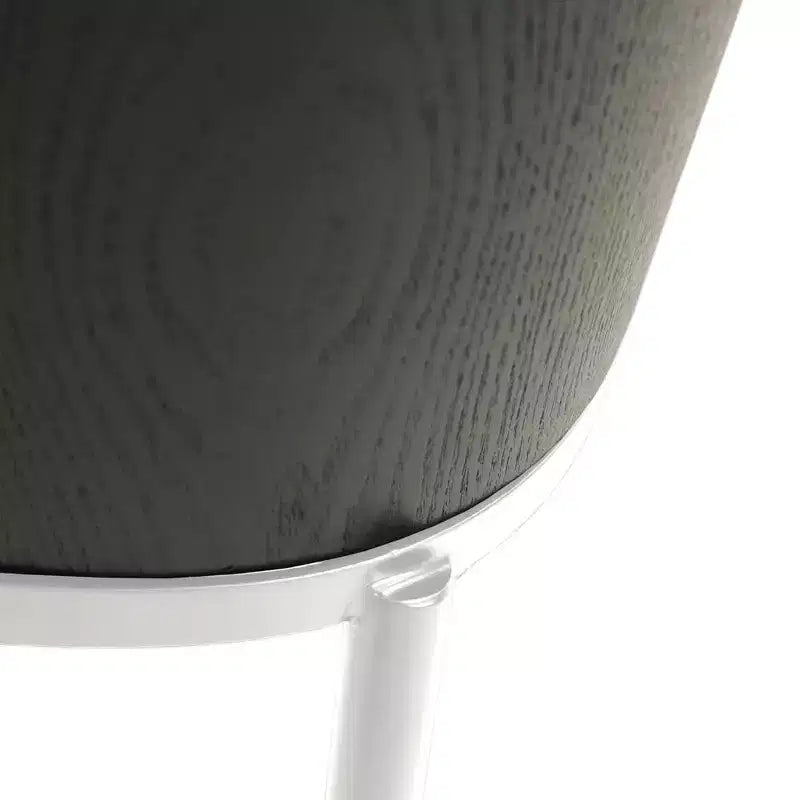 LeisureMod Tule Set di 2 sedie moderne da pranzo con seduta in pelle PU, velluto o camoscio e struttura in acciaio bianco - Cucina, sala da pranzo, casa, bar, posti a sedere