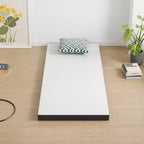 Materasso pieghevole da 3 pollici FDW, Topper per materasso a tre pieghe in memory foam, Topper pieghevole con fodera lavabile per campeggio
