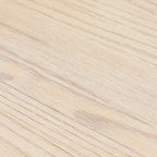 Panca da pranzo in legno massello di pino 48", base a gambe incrociate, stile scandinavo minimalista, per ingresso o sala da pranzo